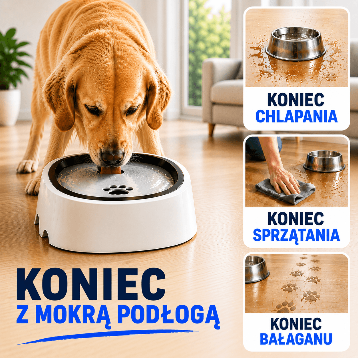 Drylo - Miska, po Której Nie Sprzątasz 1,5L 💧